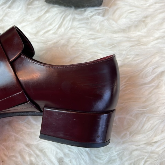 Vince Women’s Yaeger Oxblood Pointed-Toe Loafers Dress Shoes Size 6M US - Picture 15 of 17